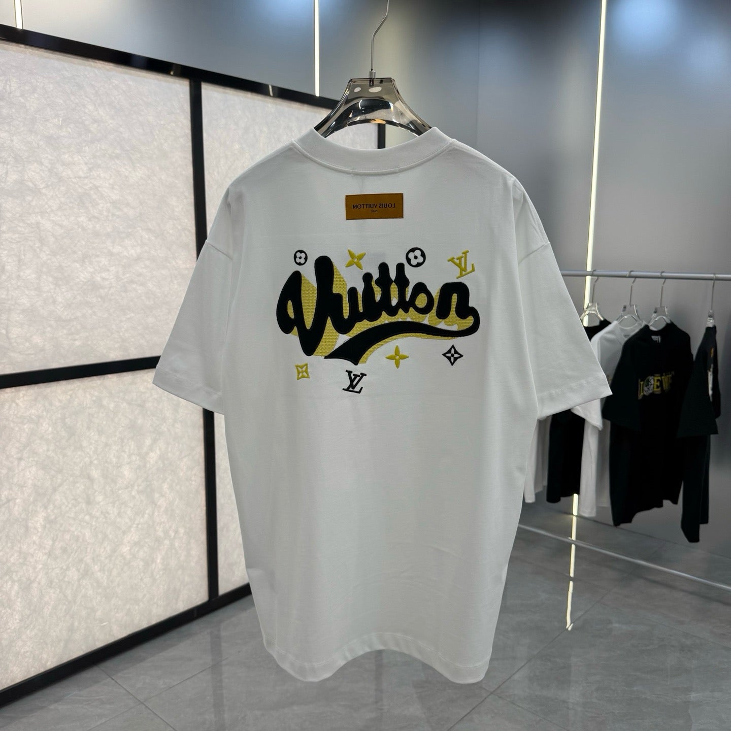 T-shirt Louis Vuitton Signature – Blanc