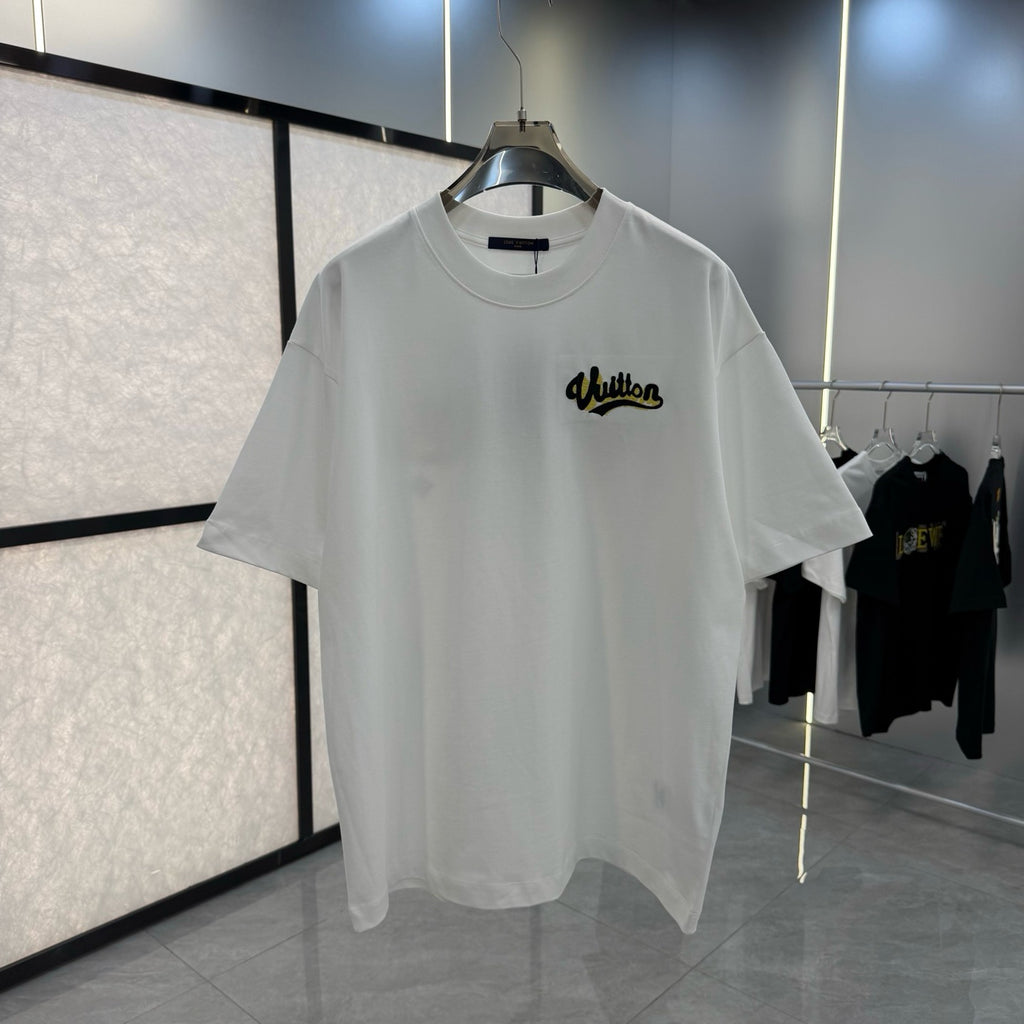 T-shirt Louis Vuitton Signature – Blanc