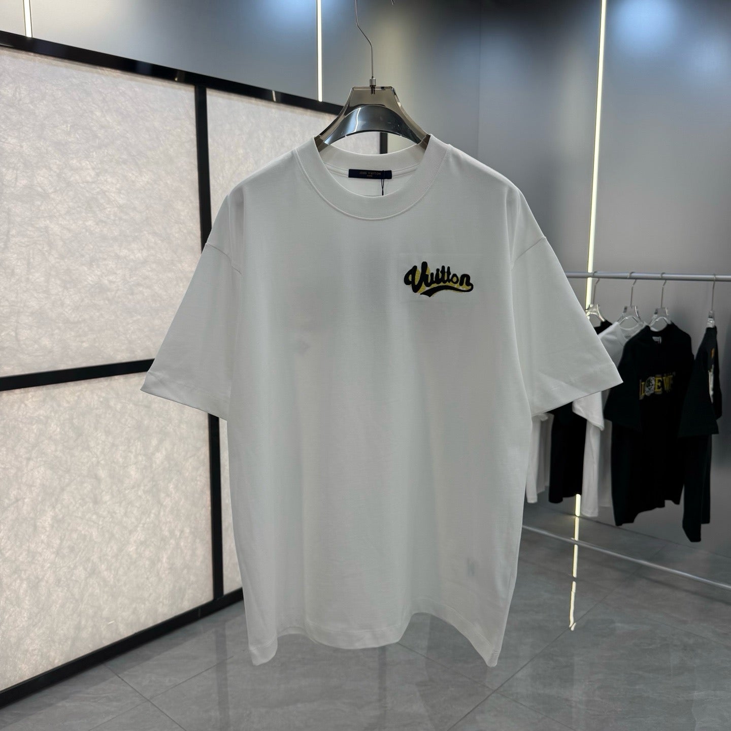 T-shirt Louis Vuitton Signature – Blanc
