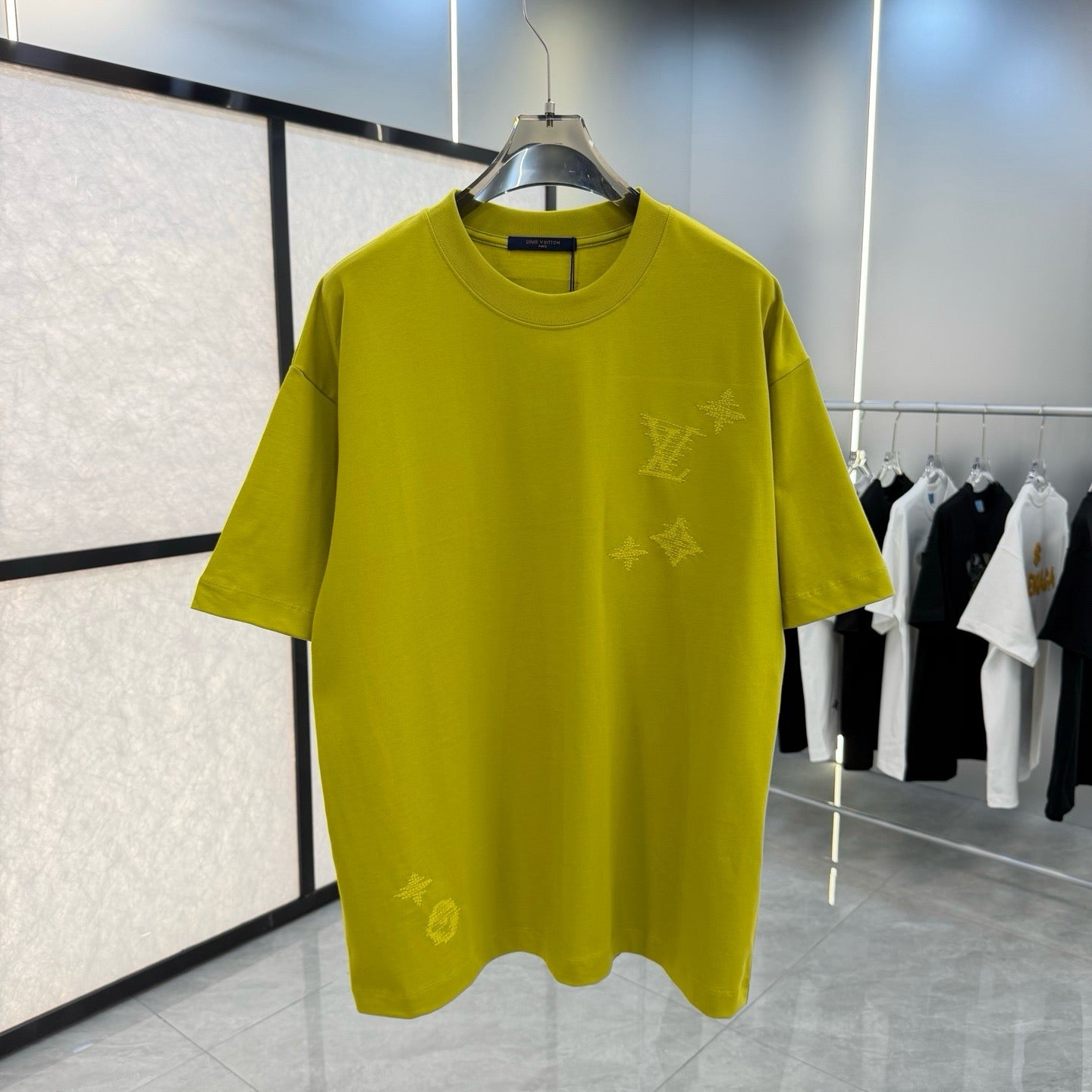 T-shirt Louis Vuitton Monogram – Vert Lime