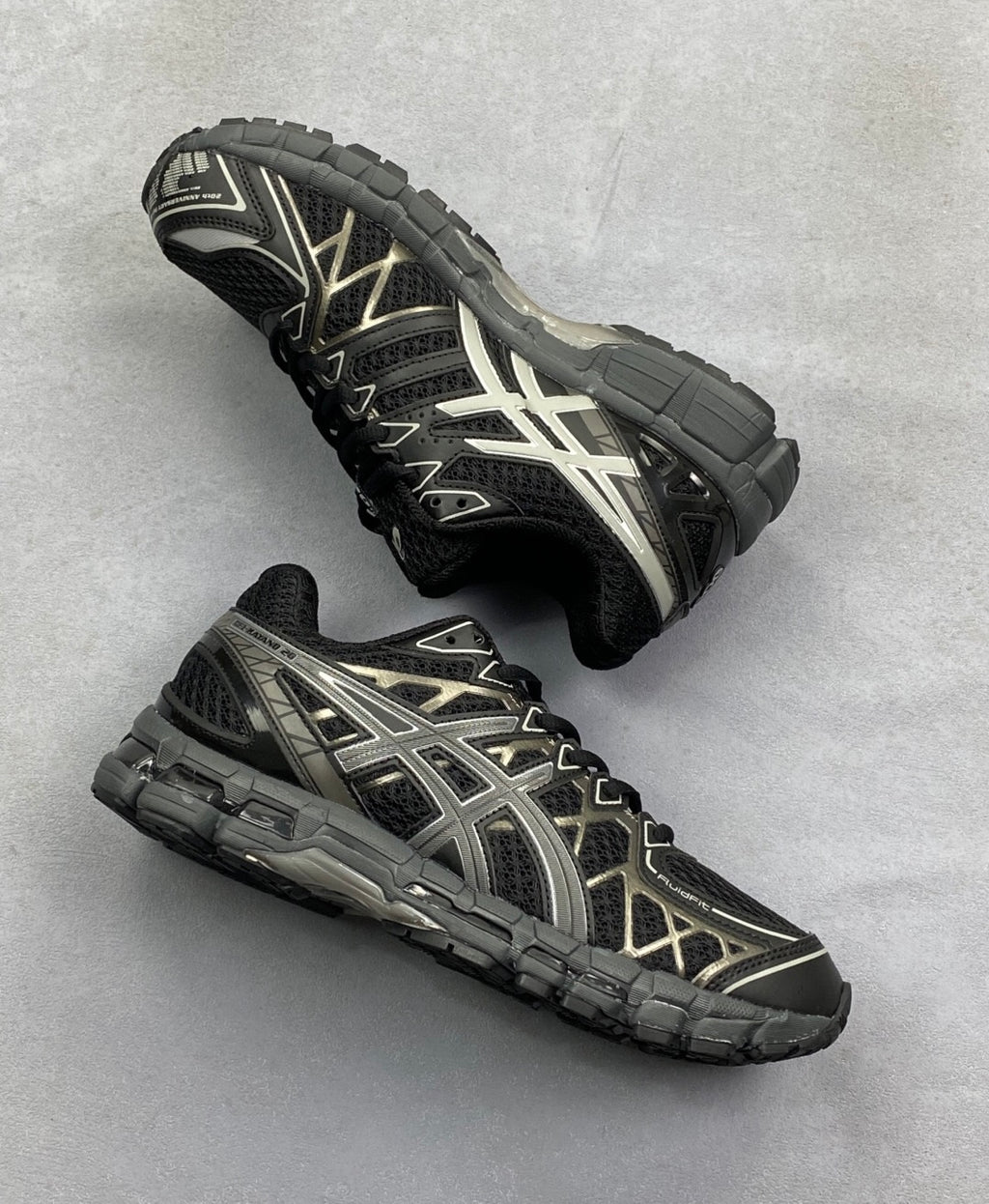 GEL-Kayano 20 Black Titanium 🖤⚙️