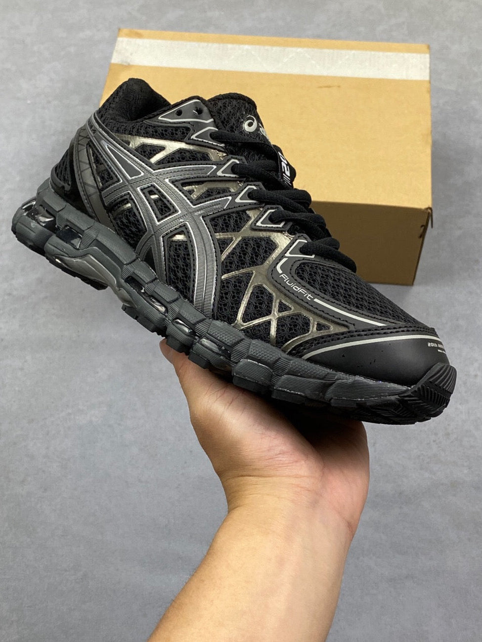 GEL-Kayano 20 Black Titanium 🖤⚙️